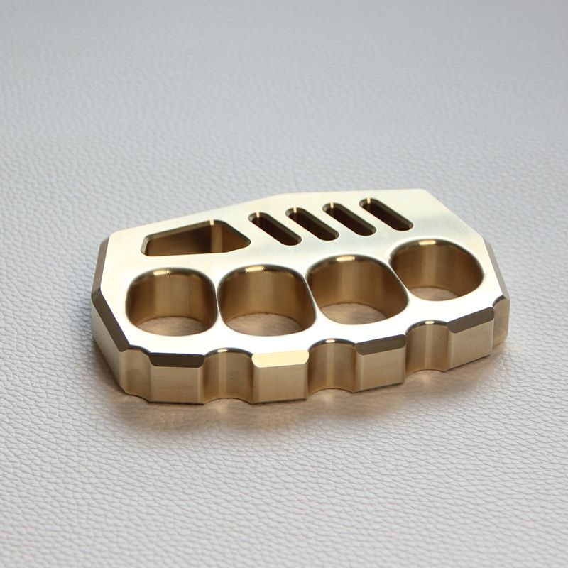 Thickened Solid Brass Knuckle Duster Safety-defend EDC