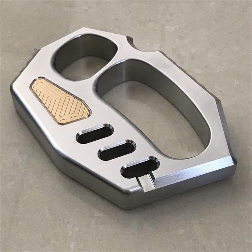 304 Stainless Steel Knuckle Duster Broken Window Safety-defend