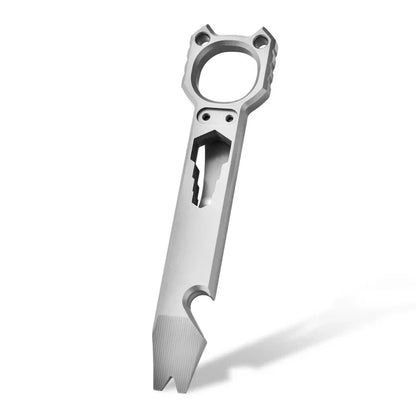 Titanium Alloy Crowbar Screwdriver Bottle Opener Wrench Stick