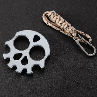 Jellyfish- Steel Knuckle Duster Safety-defend Pendant EDC Tool