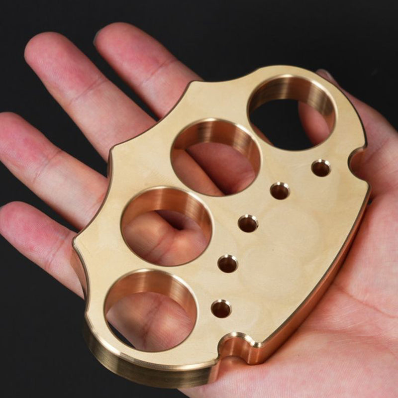 Thickened Brass Knuckle Duster Safety-defend EDC