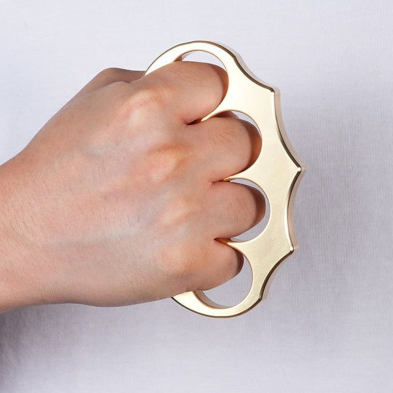 Thickened Brass Knuckle Duster Safety-defend EDC