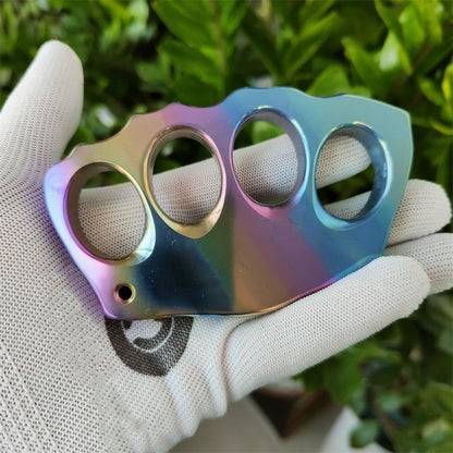 Colorful Titanium Alloy Knuckle Duster Grapple Boxing EDC Tool