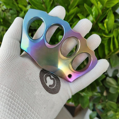 Colorful Titanium Alloy Knuckle Duster Grapple Boxing EDC Tool