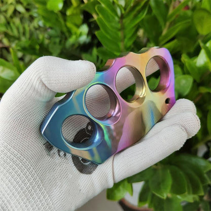 Colorful Titanium Alloy Knuckle Duster Grapple Boxing EDC Tool