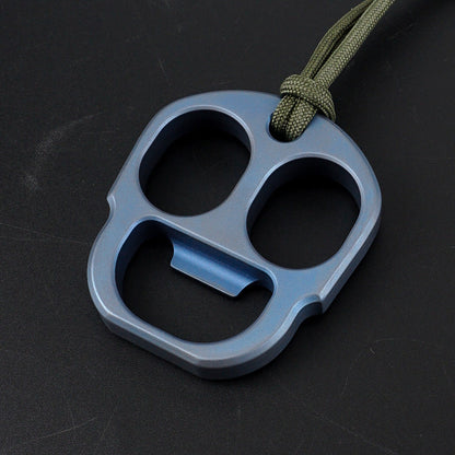 Happy- TC4 Titanium Knuckle Duster Bottle Opener EDC Tool