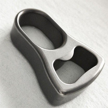 Multifunctional TC4 Titanium Alloy Knuckle Duster Bottle Opener