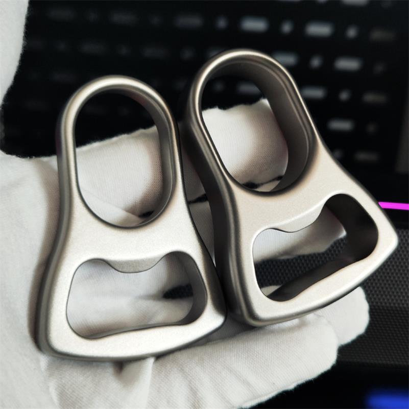 Multifunctional TC4 Titanium Alloy Knuckle Duster Bottle Opener