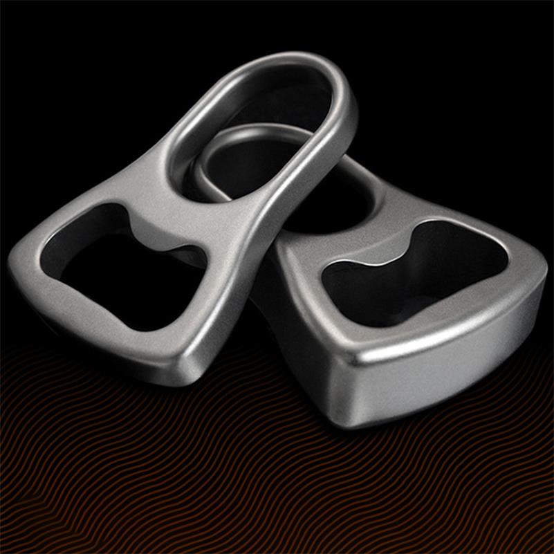 Multifunctional TC4 Titanium Alloy Knuckle Duster Bottle Opener