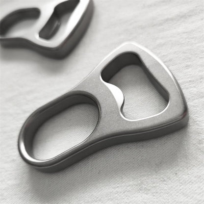 Multifunctional TC4 Titanium Alloy Knuckle Duster Bottle Opener