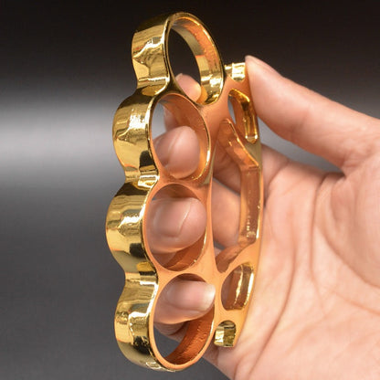 Round head-brass knuckle duster EDC Protective supplies