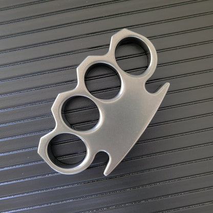 The KING Stone Wash Precision Steel Knuckle Dusters EDC