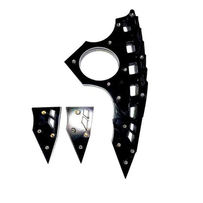 Knuckle Duster Multi-Estilo Equipamento de Proteção Multifuncional EDC
