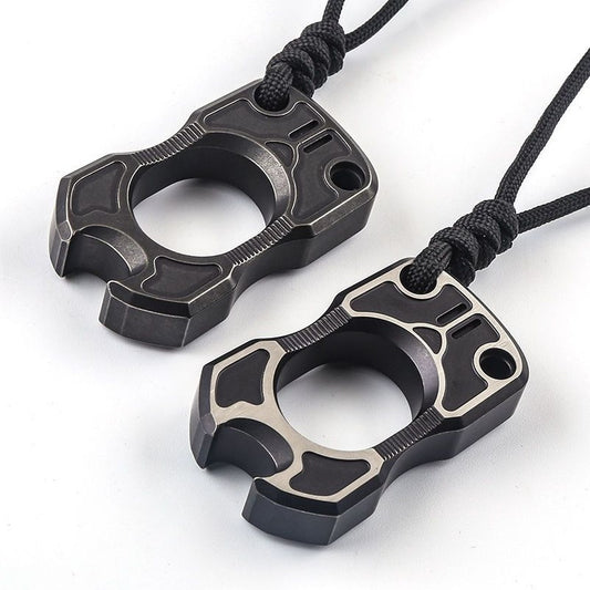 Beetle Titanium Knuckle Duster - Keychain