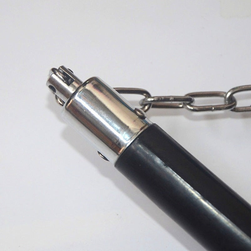 Thickened Chain Rubber Nunchaku Martial Arts Practice EDC Tool