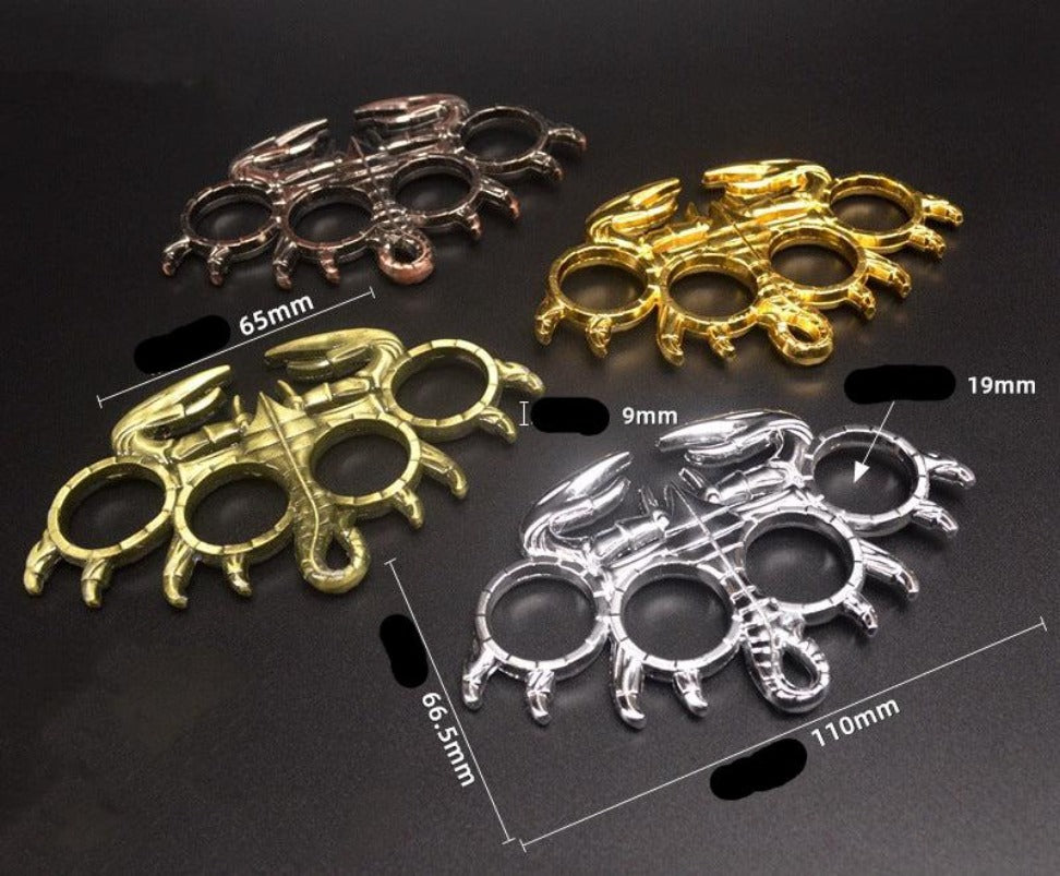 Scorpion- Creative Design Brass Knuckle Duster Self-protection