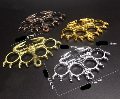 Scorpion- Creative Design Brass Knuckle Duster Self-protection