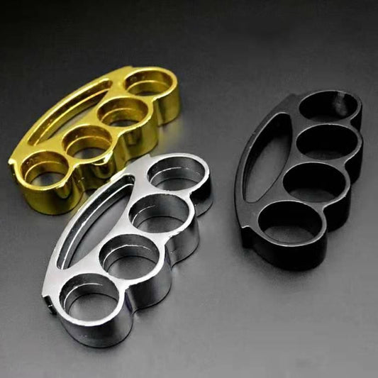 Mini Crown -brass Knuckle Duster Defense Outdoor Safety EDC