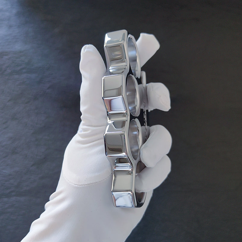 GODEDC High Quality Solid Classic Mirror Steel Knuckle Duster EDC