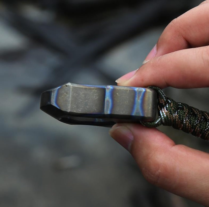 Crying Face- Multi-style Titanium Knuckle Duster Ring Pendant