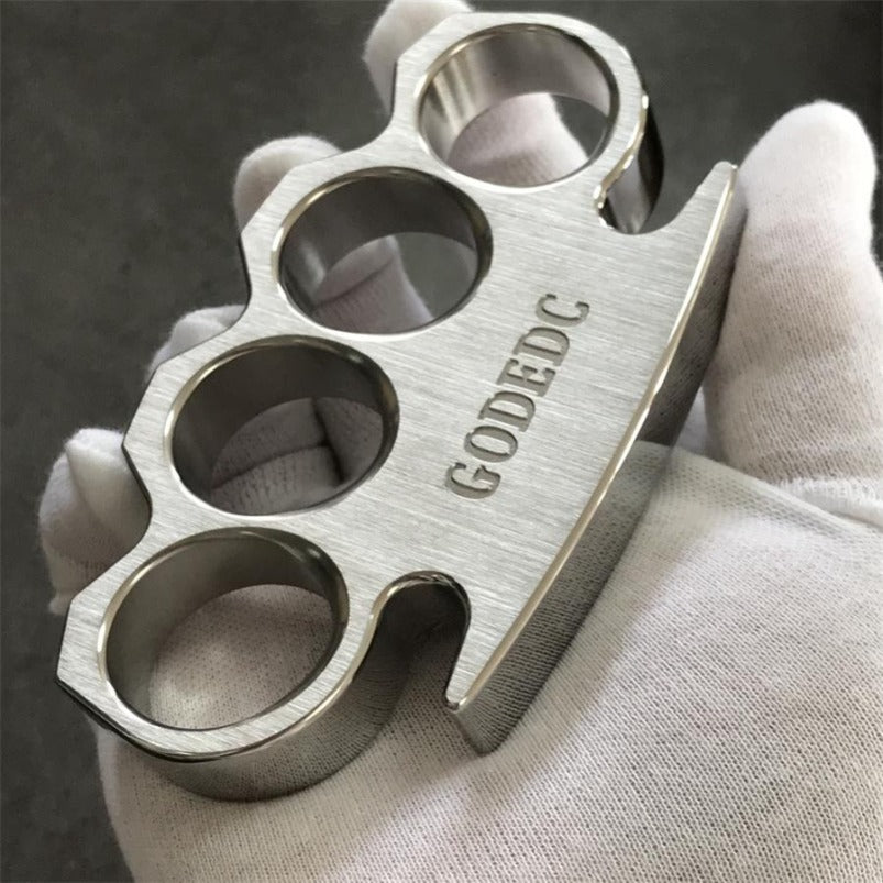 GODEDC Brushed and Mirror Polished Craft Steel Knuckles