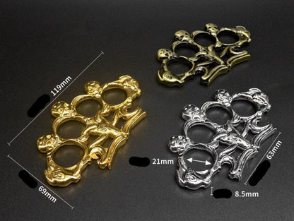 Sheep Skull-Creative Design Brass Knuckle Duster Martial Arts EDC