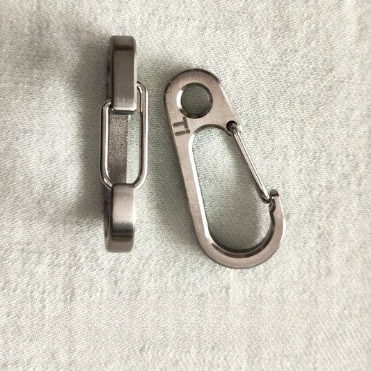 TC4 Spring Carabiner Keychain Multi Tool EDC