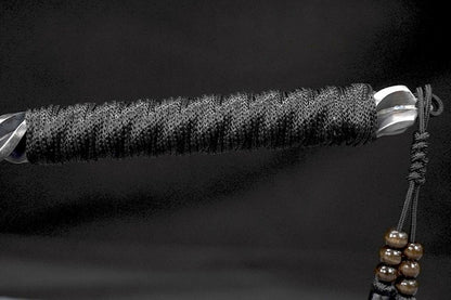 Solid One-piece Forging Self-defense Martial Arts Hand Stick