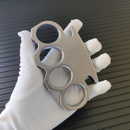 The KING Stone Wash Precision Steel Knuckle Dusters EDC