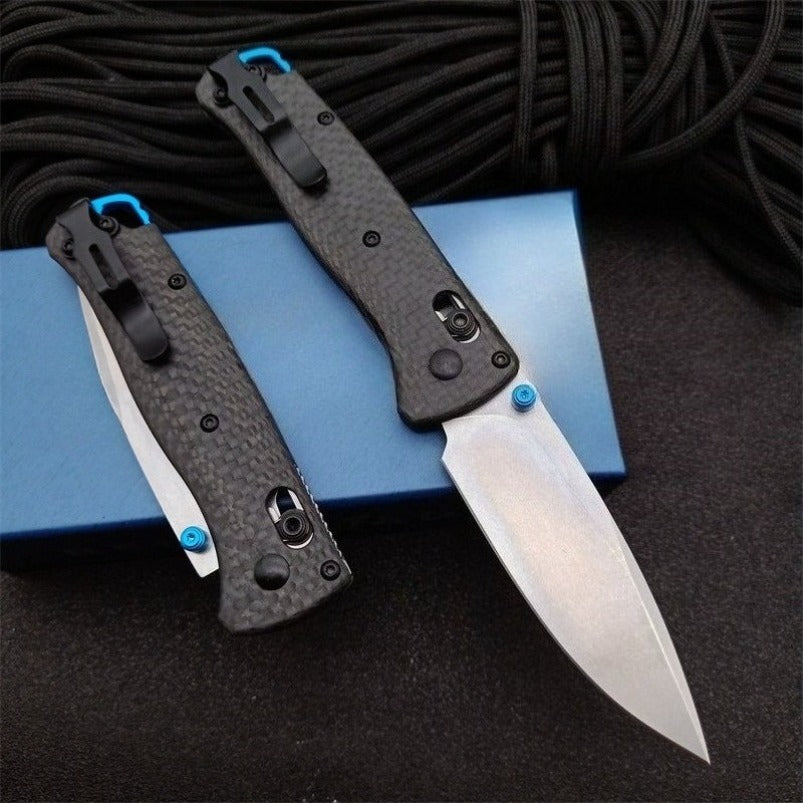 BM535-3 Carbon Fiber Handle Folding Knife EDC