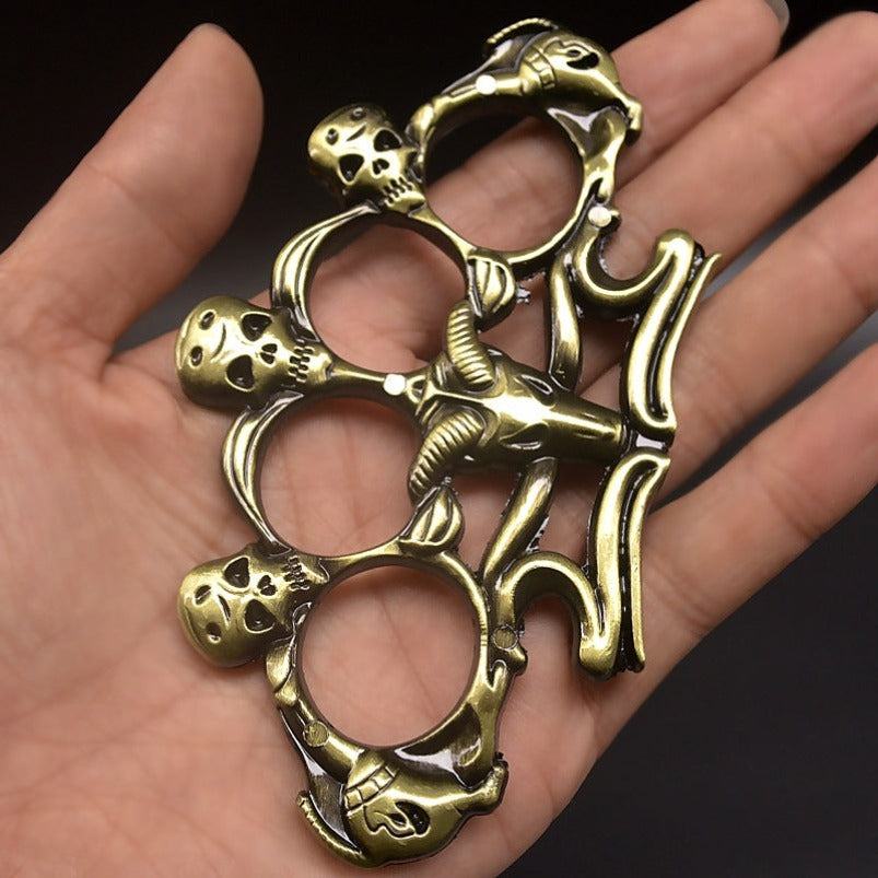 Sheep Skull-Creative Design Brass Knuckle Duster Martial Arts EDC