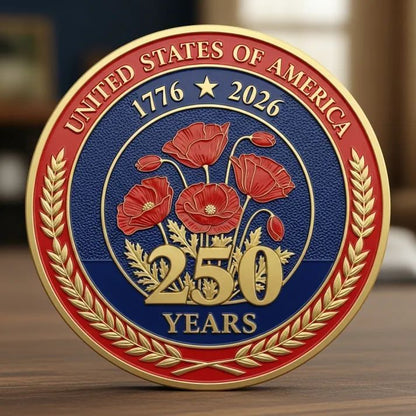 Statue of Liberty 250th Anniversary Golden Commemorative Coin