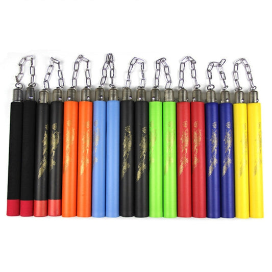 Martial Arts Practice Sponge Nunchaku Training Teaching Stick