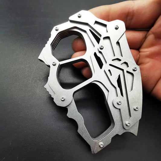 Seiko Duty Mecha Stainless Steel Knuckle Duster - Heavy
