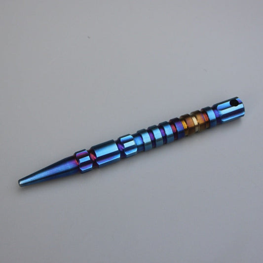 TC4 Titanium Tactical Pen Key Stick Broken Window Defense EDC