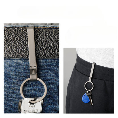 TC4 Lightweight Sports Key Holder Belt Keychain
