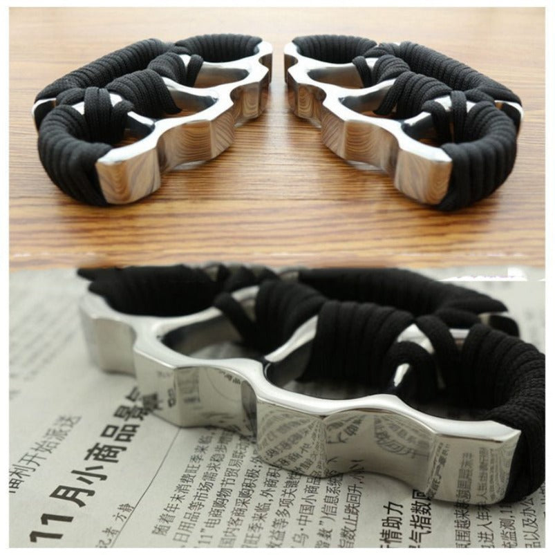 Eagle-With Rope Thickened Solid Pure Steel Knuckle Duster