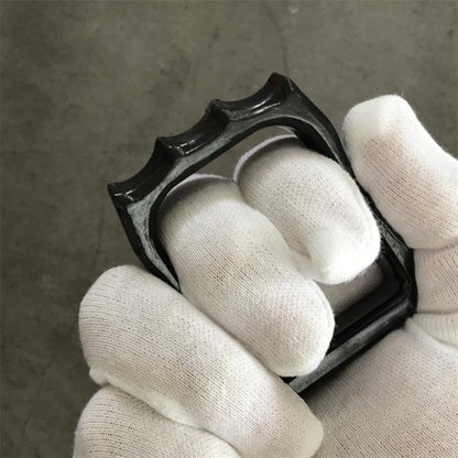 Compact Two-Finger Knuckle Duster Outdoor Safety EDC