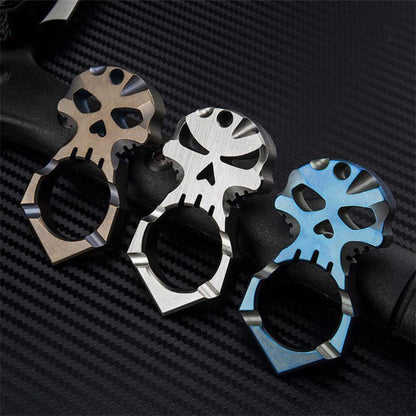 Mini Titanium Knuckle Duster Self Defense Combat EDC