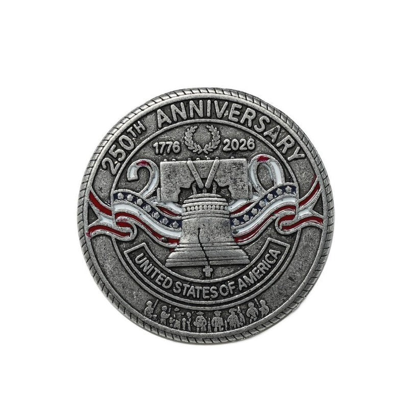 American 250 Anniversary Badge Decoration Clothes Bag Scarf Brooch