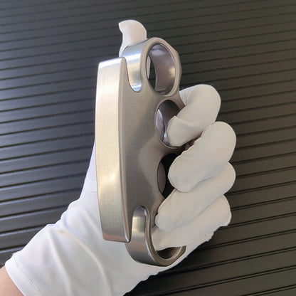 The KING Stone Wash Precision Steel Knuckle Dusters EDC