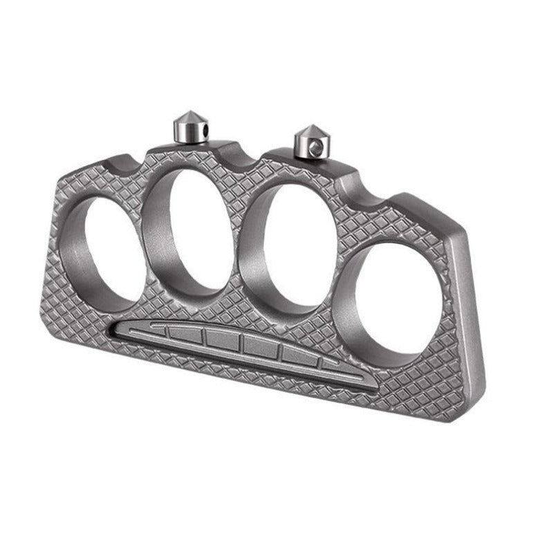 Detachable Cone Tip Knuckle Dusters Broken Window EDC