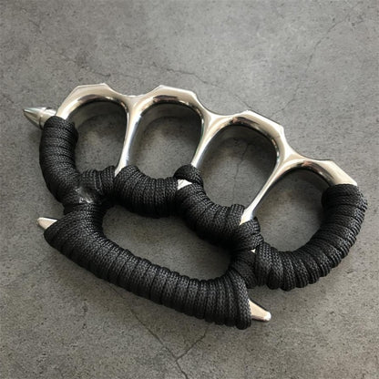 Removable Steel Head Mirror Steel Knuckles EDC