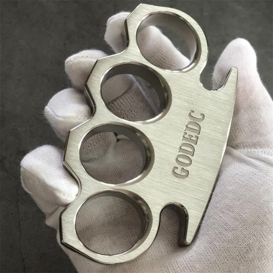 GODEDC Brushed and Mirror Polished Craft Steel Knuckles