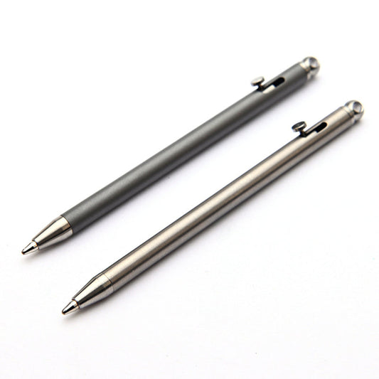 Titan Scribe Mini Ballpoint Keychain Pendant EDC