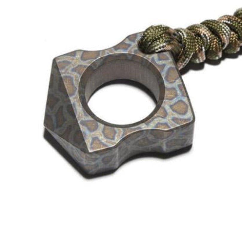 Crying Face- Multi-style Titanium Knuckle Duster Ring Pendant