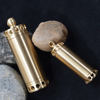 FieldMedix Copper Vault Portable Pill Safe Capsule Silo EDC