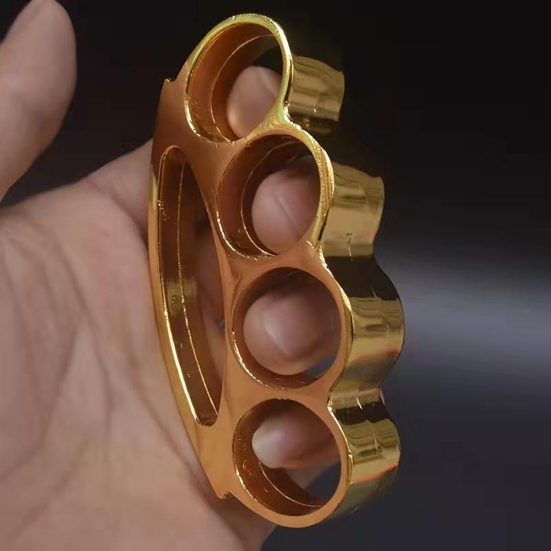 Mini Crown -brass Knuckle Duster Defense Outdoor Safety EDC