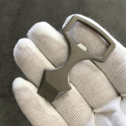 Mini Portable Titanium Alloy Crowbar Bottle Opening EDC