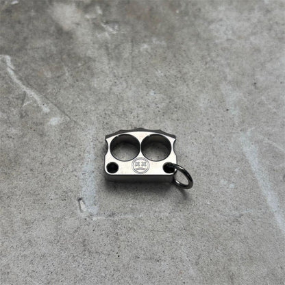 Mini Titanium Knuckle Duster Pendant Jewelry